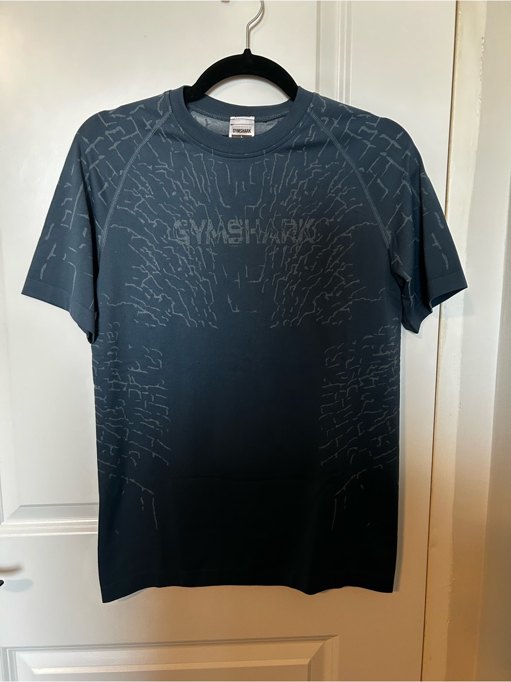 Gymshark Men's Slate Blue Graphic Training Tee
